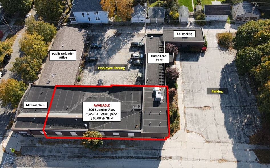 509 Superior Ave, Sheboygan, WI for lease - Building Photo - Image 2 of 2