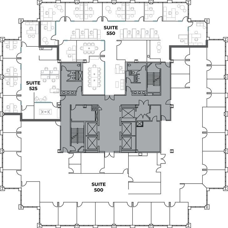 5 Park Plaza, Irvine, CA à louer Plan d’étage- Image 1 de 1