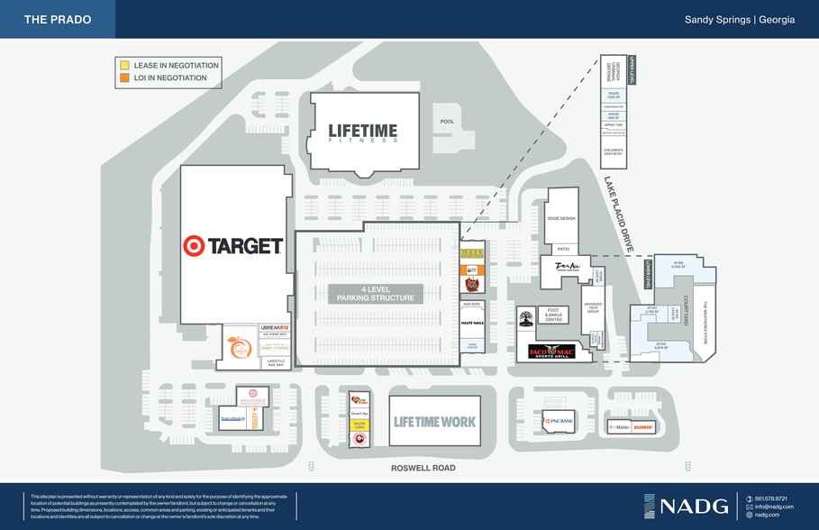 5600 Roswell Rd NE, Atlanta, GA for lease - Site Plan - Image 1 of 5
