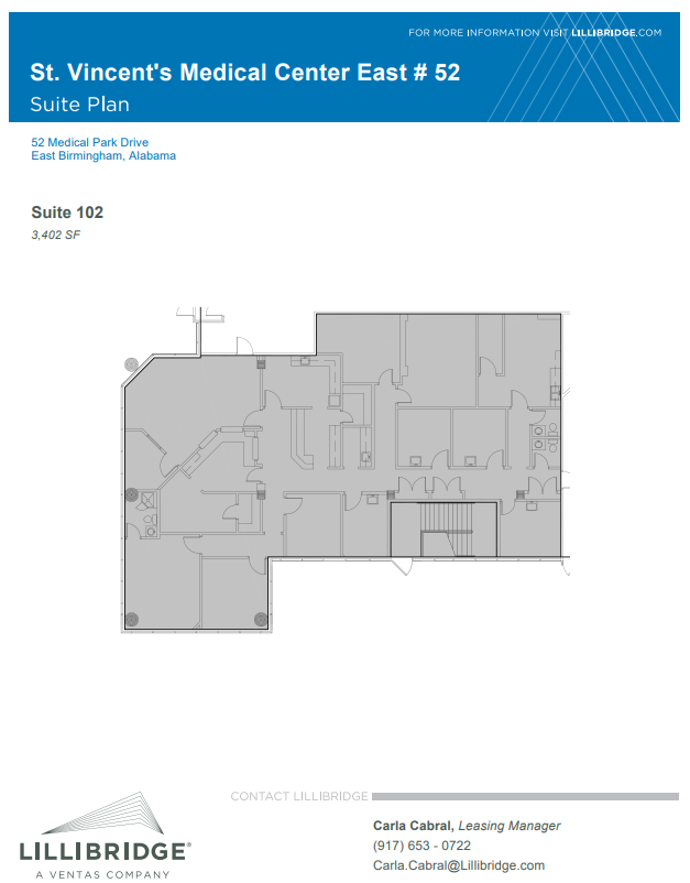 46-52 Medical Park Dr E, Birmingham, AL à louer Plan d  tage- Image 1 de 1