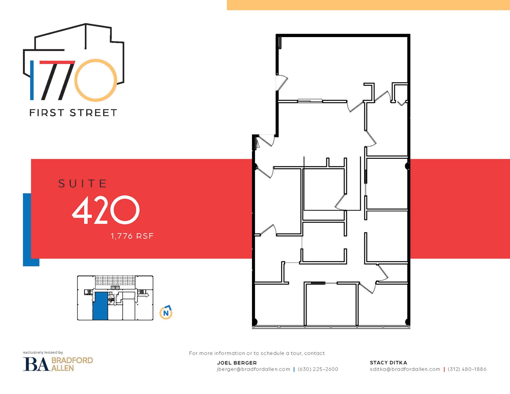 1770 First St, Highland Park, IL for lease Floor Plan- Image 1 of 1