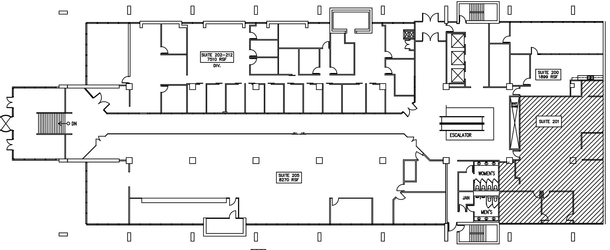 8001 Lincoln Ave, Skokie, IL for lease Floor Plan- Image 1 of 8