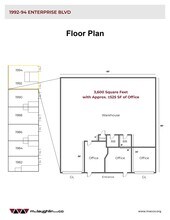 1982-1994 Enterprise Blvd, West Sacramento, CA à louer Plan de site- Image 1 de 1