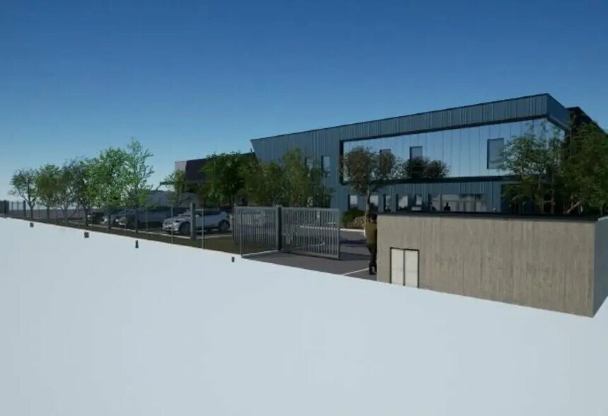 Bureau dans Mions à louer - Photo du bâtiment - Image 1 de 7