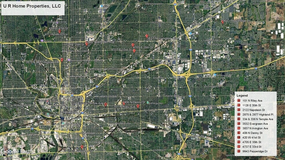 Indianapolis Rental Portfolio - 14 Units portfolio of 12 properties for sale on LoopNet.ca - Building Photo - Image 2 of 14