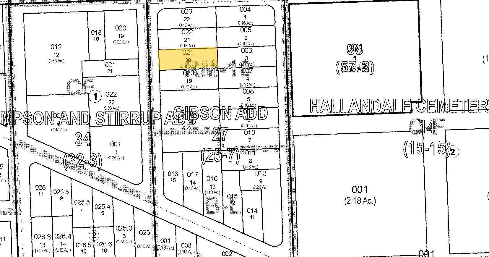 814 NW 7th Ter, Hallandale Beach, FL for sale Plat Map- Image 1 of 2