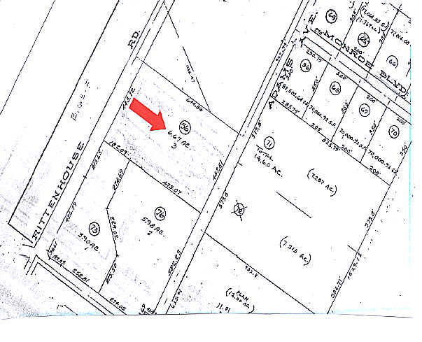 1010 Adams Ave, Norristown, PA à louer - Plan cadastral - Image 2 de 7