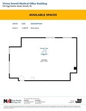 556 Egg Harbor Rd, Sewell, NJ for lease Floor Plan- Image 1 of 1