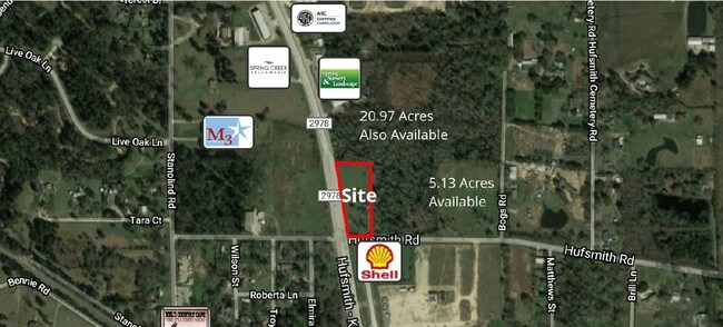 Plus de détails pour 11220 Hufsmith Rd, Tomball, TX - Terrain à vendre