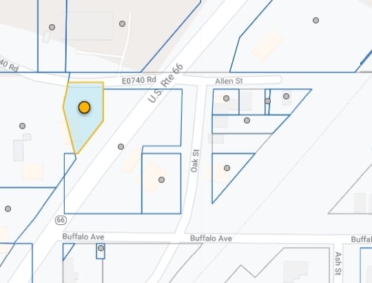 30 N OK-66, Kellyville, OK à vendre - Plan cadastral - Image 3 de 3