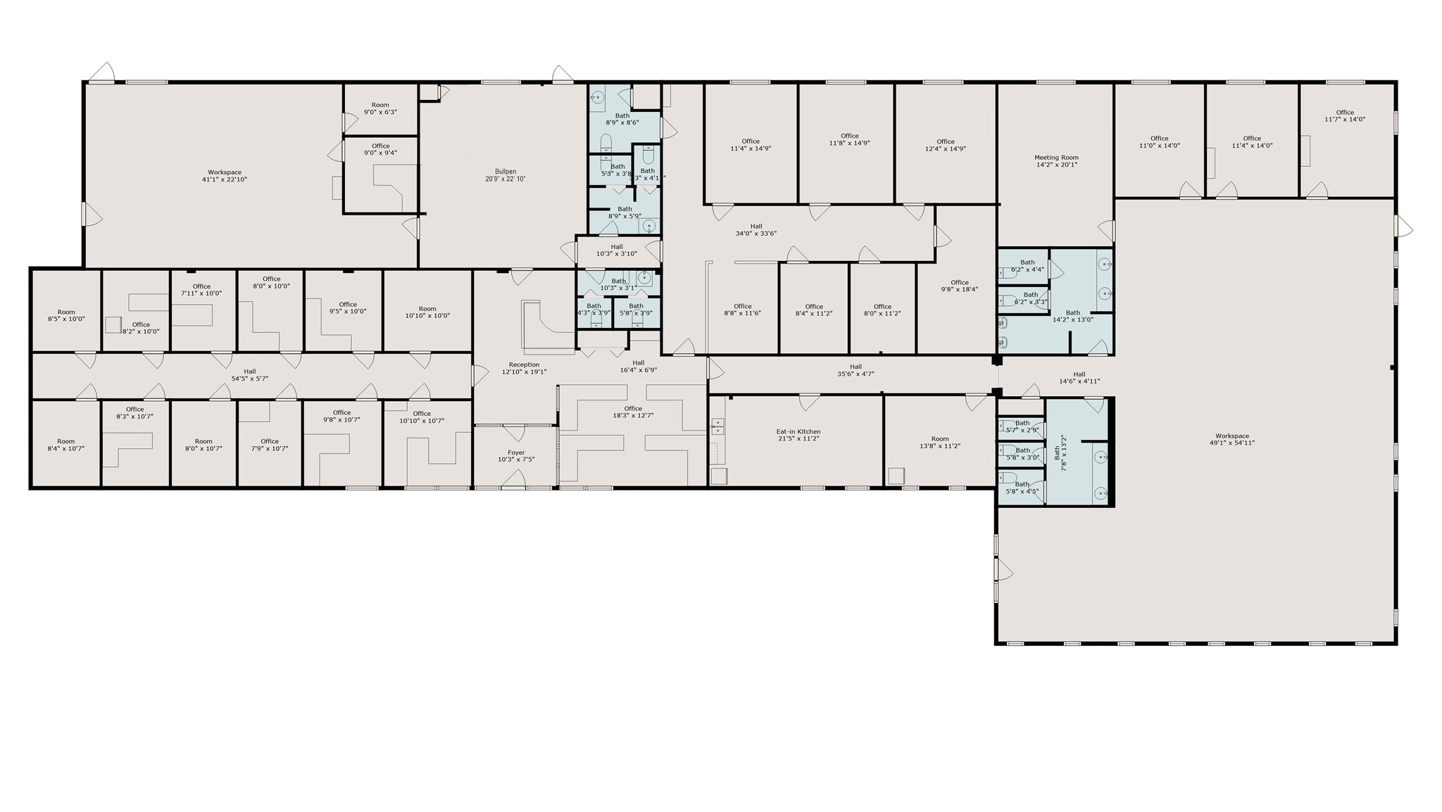 1702 Townhurst Dr, Houston, TX for lease Interior Photo- Image 1 of 1