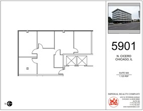 5901 N Cicero Ave, Chicago, IL for lease Floor Plan- Image 1 of 7