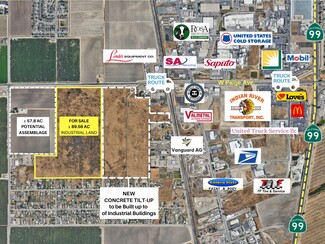 Plus de détails pour Paige Ave, Tulare, CA - Terrain à vendre