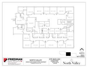 30500 Northwestern Hwy, Farmington Hills, MI for lease Floor Plan- Image 2 of 3