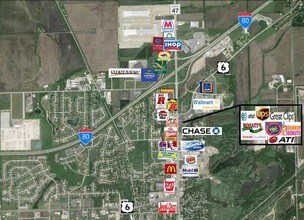 2685 Sycamore Dr, Morris, IL - Aerial  map view