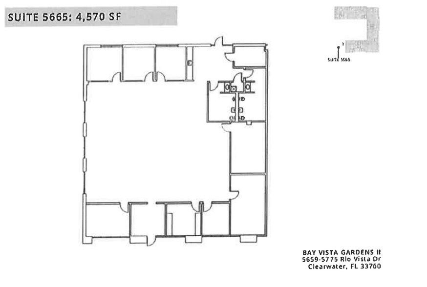 5655-5729 Rio Vista Dr, Clearwater, FL à louer - Photo du bâtiment - Image 3 de 9