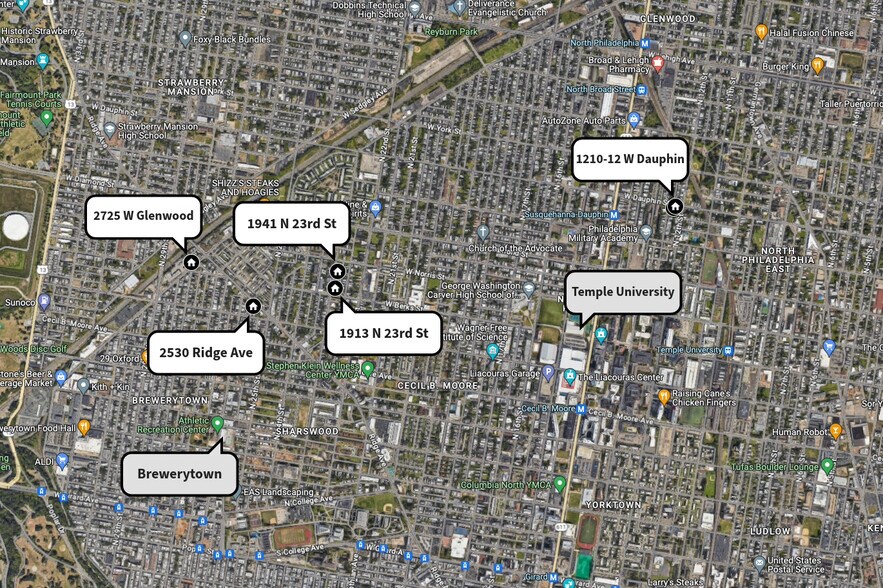 North Philly Portfolio portefeuille de 6 propriétés à vendre sur LoopNet.ca - Photo du bâtiment - Image 2 de 29