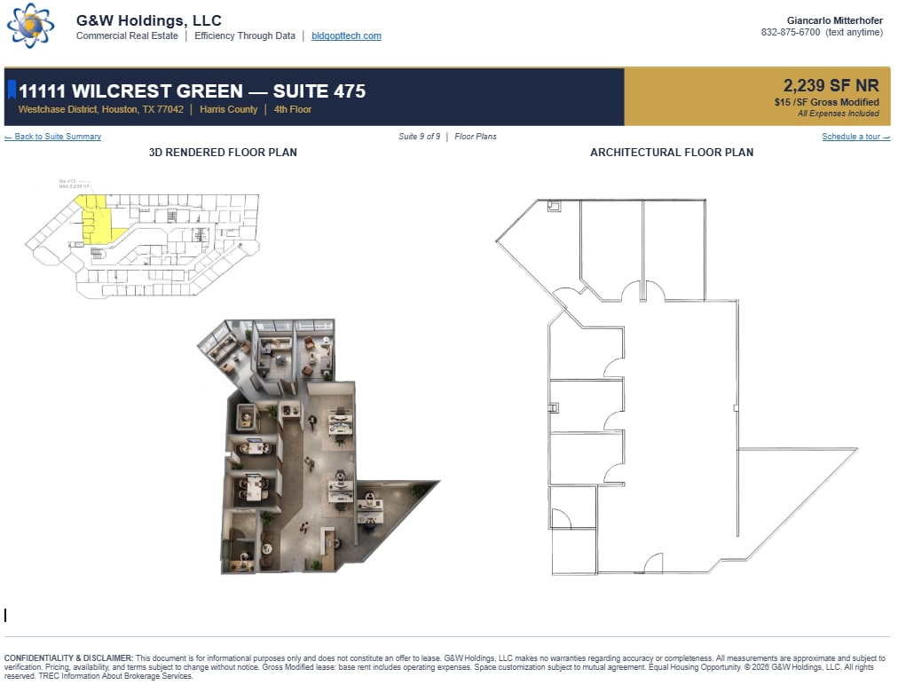 11111 Wilcrest Green Dr, Houston, TX for lease Interior Photo- Image 1 of 1