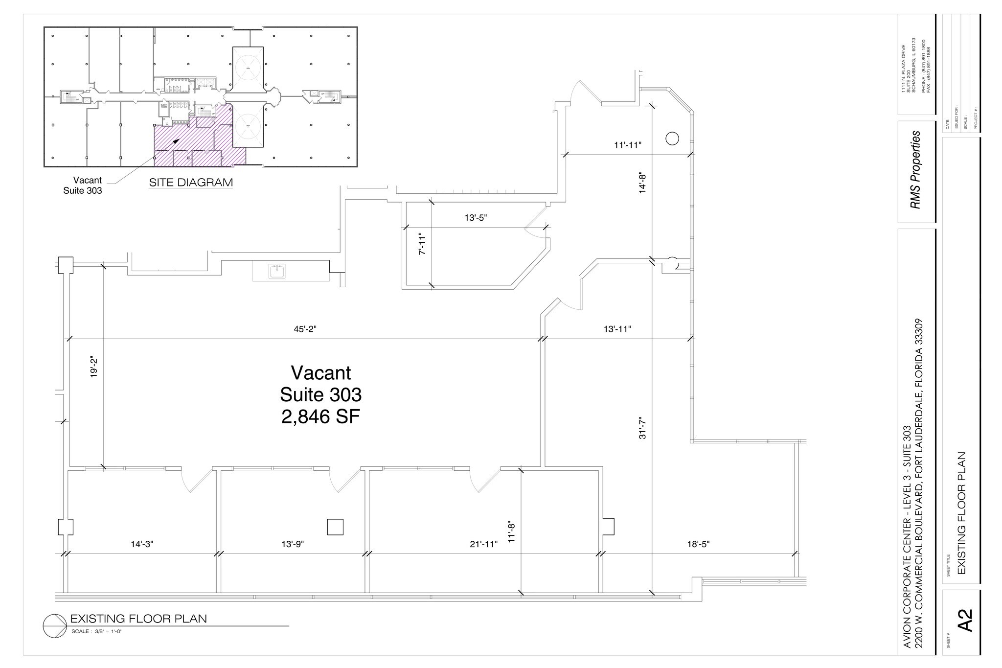 2200 W Commercial Blvd, Fort Lauderdale, FL à louer Plan de site- Image 1 de 1