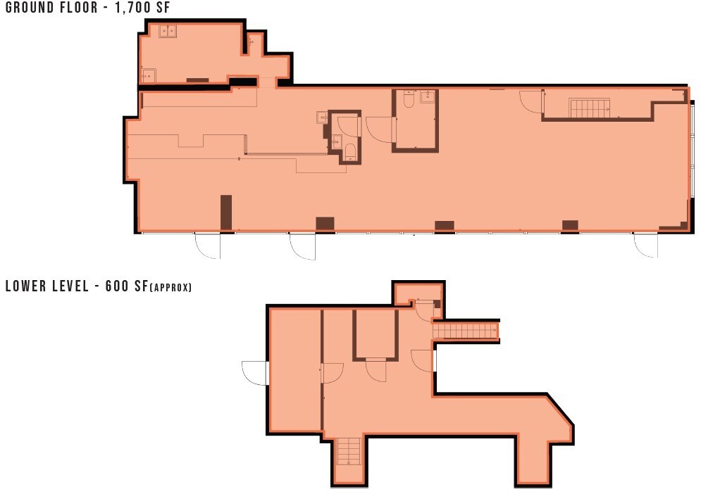 10 Fifth Ave, New York, NY à louer Plan d  tage- Image 1 de 2