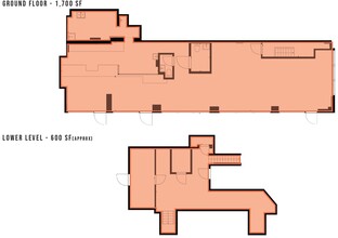 10 Fifth Ave, New York, NY à louer Plan d  tage- Image 1 de 2