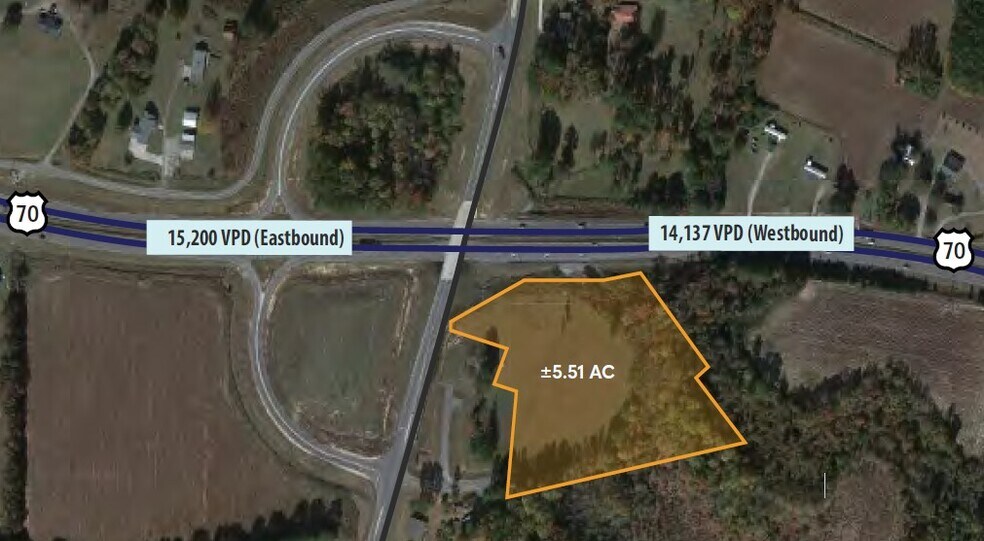 1551 Stevens Chapel Rd, Smithfield, NC à louer - Aérien - Image 3 de 4