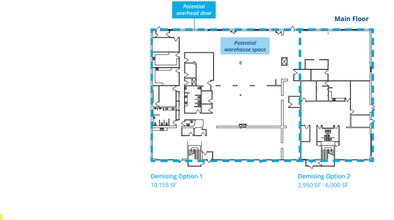 8403-8419 Coronet Rd NW, Edmonton, AB à louer Plan d’étage- Image 1 de 1