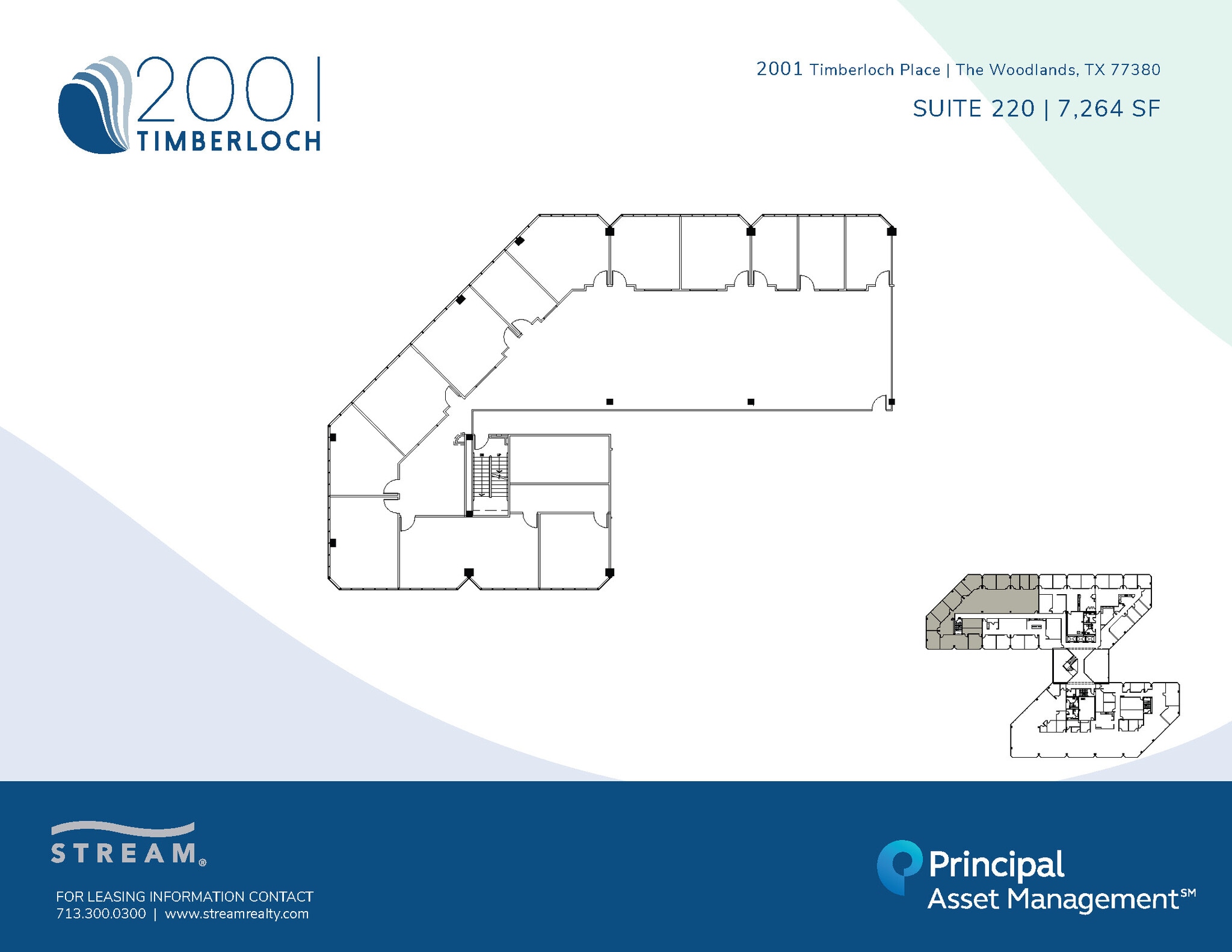 2001 Timberloch, The Woodlands, TX for lease Floor Plan- Image 1 of 1