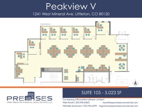 1241 W Mineral Ave, Littleton, CO for lease Floor Plan- Image 1 of 2