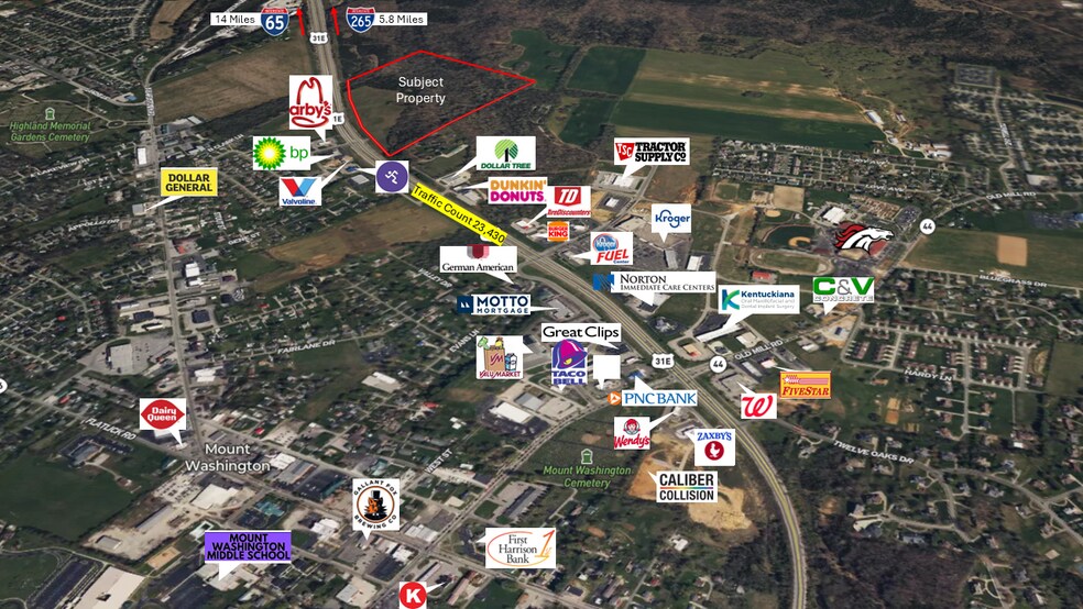 N Bardstown Rd, Mount Washington, KY à louer - Photo du bâtiment - Image 2 de 2