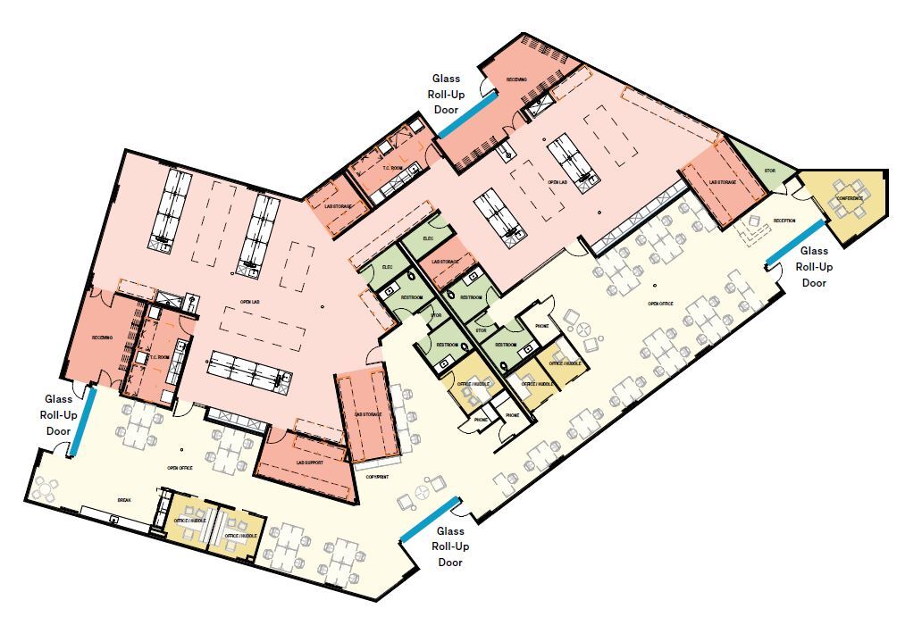 5825 Oberlin Dr, San Diego, CA for lease Floor Plan- Image 1 of 1