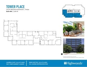 1511 N Westshore Blvd, Tampa, FL for lease Floor Plan- Image 1 of 1