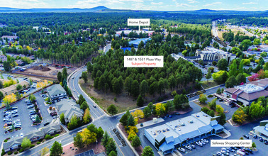 1487-1551 S Plaza Way, Flagstaff, AZ - AÉRIEN  Vue de la carte - Image1