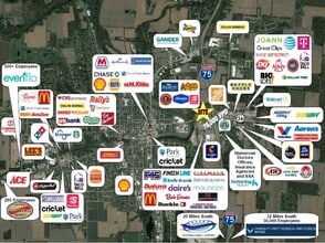 904 Scott Dr, Piqua, OH - AERIAL  map view