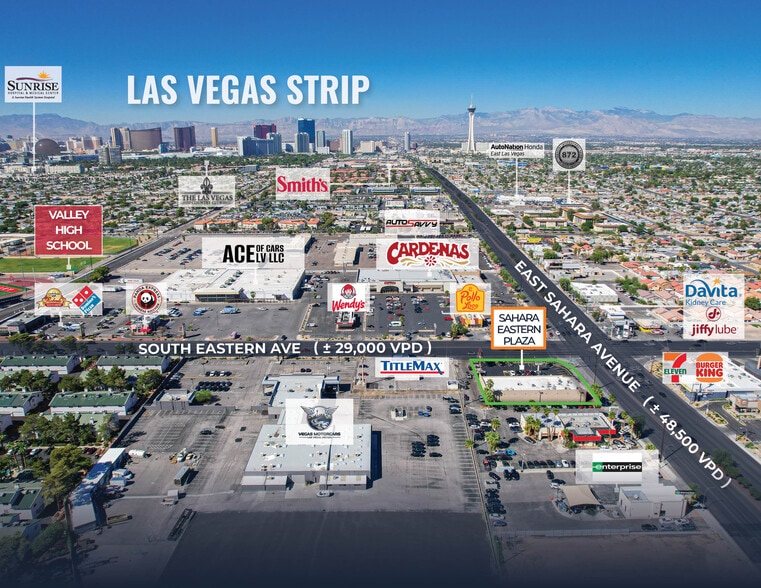 2520 S Eastern Ave, Las Vegas, NV à vendre - Photo du bâtiment - Image 2 de 31