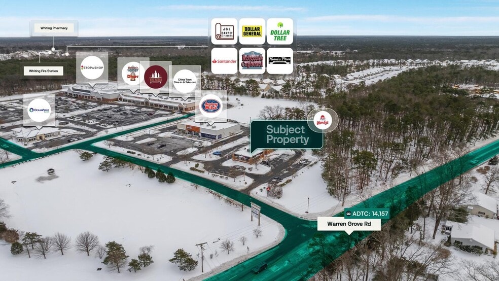 450 Lacey Rd, Whiting, NJ for sale - Aerial - Image 2 of 2