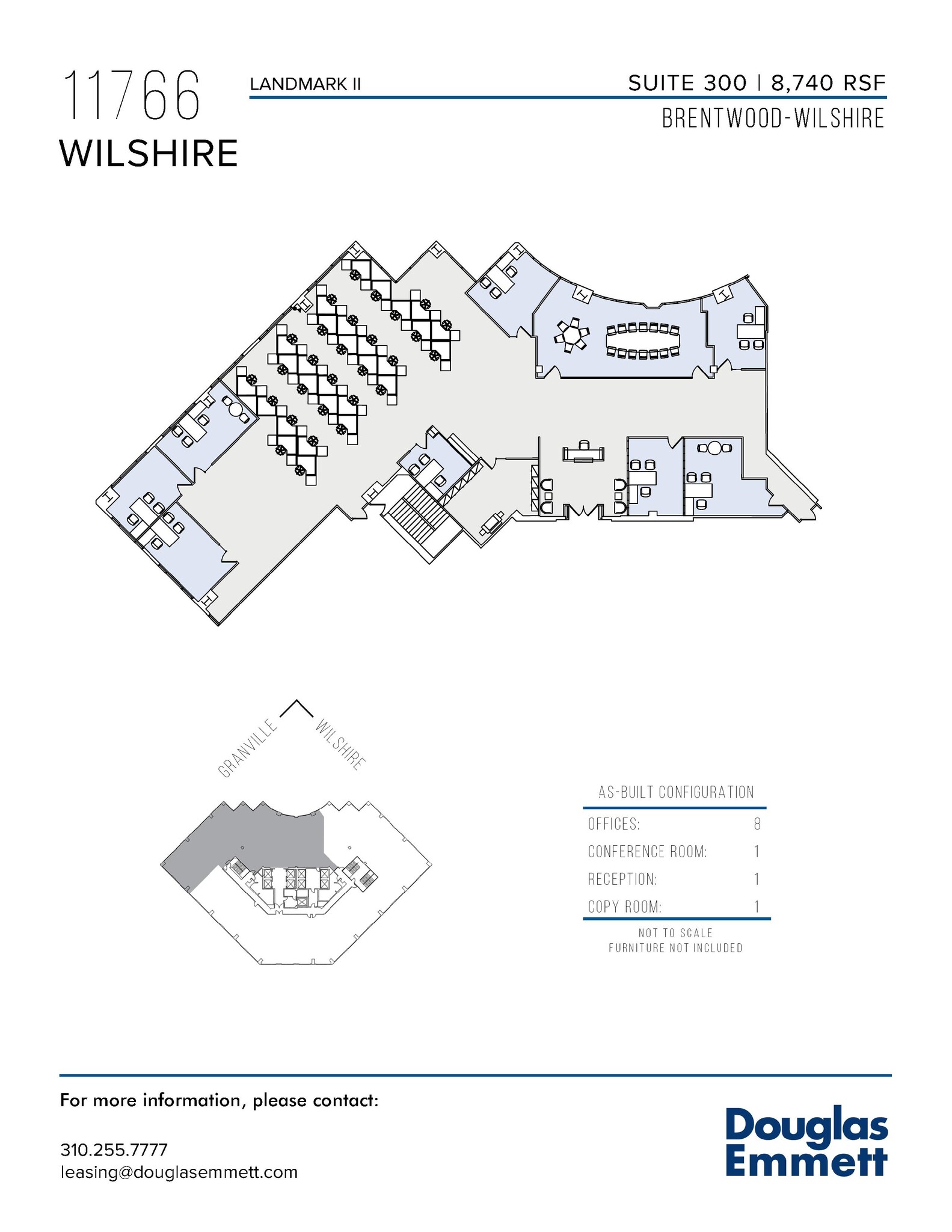 11766 Wilshire Blvd, Los Angeles, CA à louer Plan d  tage- Image 1 de 1