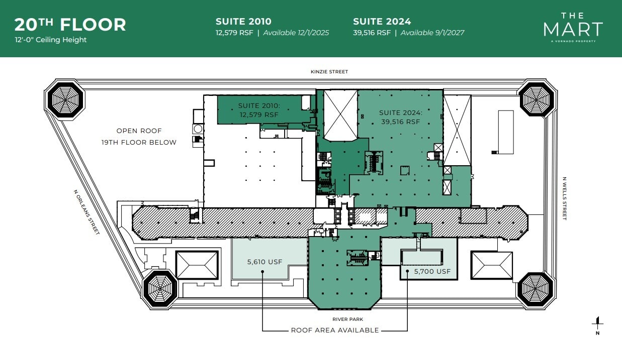 222 Merchandise Mart Plz, Chicago, IL for lease Floor Plan- Image 1 of 1