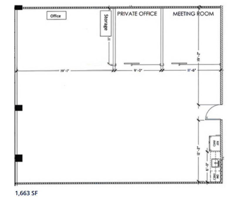 4190 Lougheed Hwy, Burnaby, BC for lease Floor Plan- Image 1 of 1