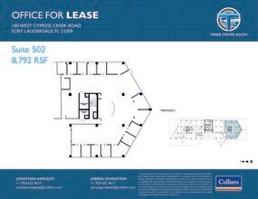 100 W Cypress Creek Rd, Fort Lauderdale, FL for lease Floor Plan- Image 1 of 1
