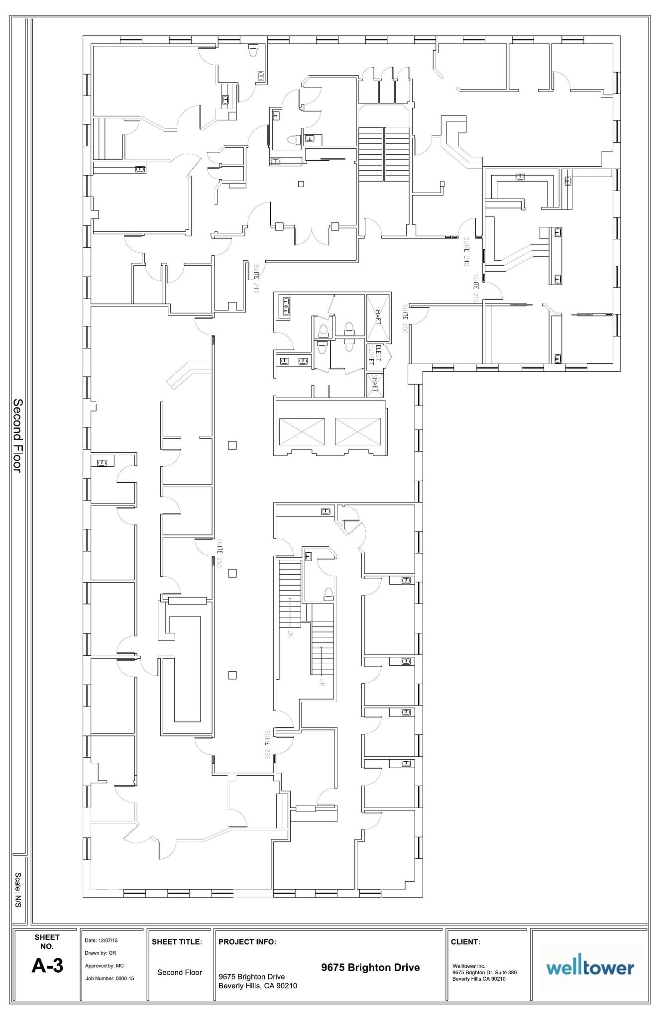 405 N Bedford Dr, Beverly Hills, CA à louer Plan d’étage- Image 1 de 1