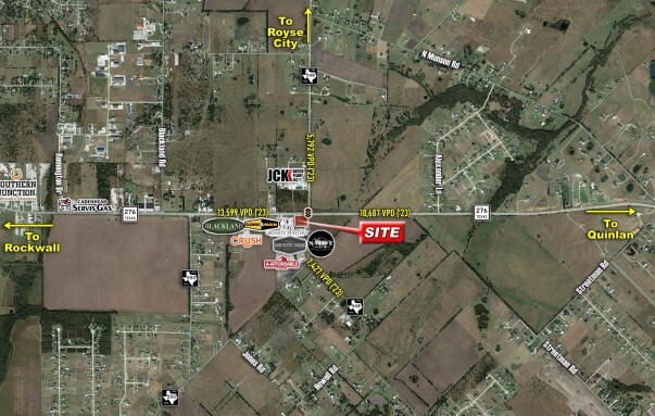 SWC FM 548 & Hwy 276, Royse City, TX for sale - Building Photo - Image 1 of 2