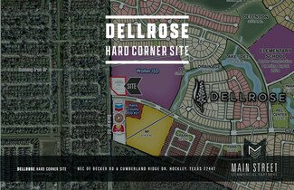 Plus de détails pour NEC of Becker Rd & Cumberland Ridge dr, Hockley, TX - Terrain à vendre