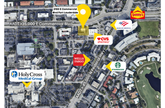 More details for 2100 E Commercial Blvd, Fort Lauderdale, FL - Office/Retail for Lease