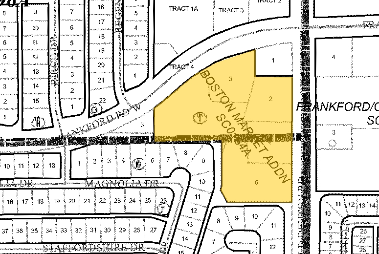 3039 Old Denton Rd, Carrollton, TX for lease - Plat Map - Image 3 of 3