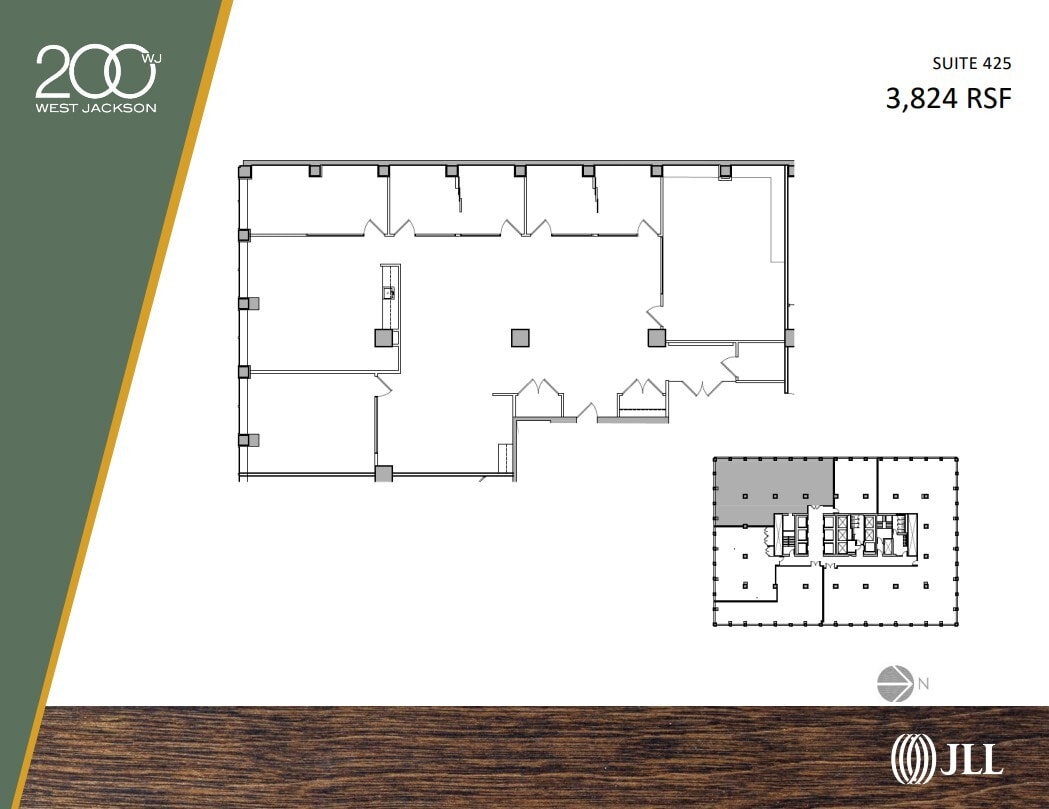 200 W Jackson Blvd, Chicago, IL for lease Floor Plan- Image 1 of 1