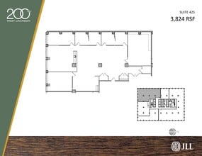 200 W Jackson Blvd, Chicago, IL for lease Floor Plan- Image 1 of 1