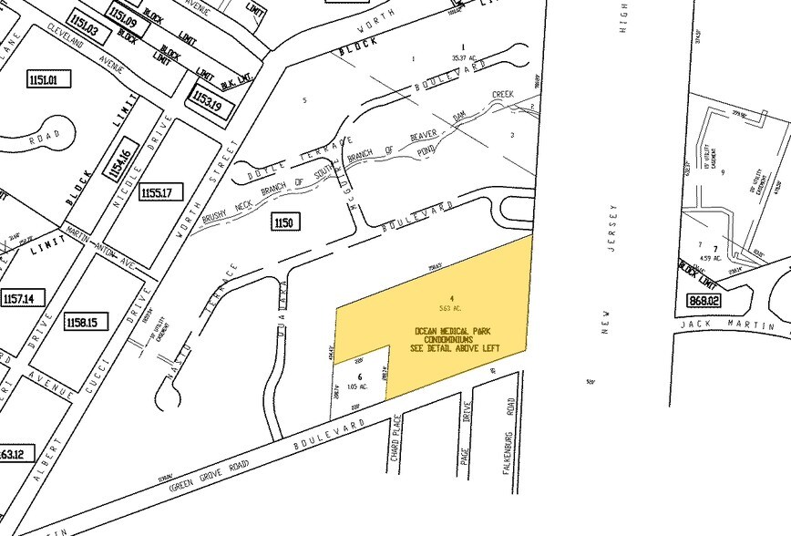 218-224 Jack Martin Blvd, Brick, NJ à vendre - Plan cadastral - Image 3 de 21