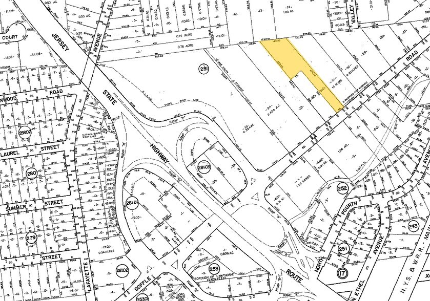 1114 Goffle Rd, Hawthorne, NJ à louer - Plan cadastral - Image 2 de 6