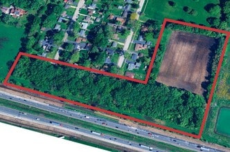 NEC of I-80 & Briggs St, Joliet, IL - AÉRIEN  Vue de la carte